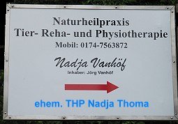 Tier-Reha- und Physiotherapie Nadja Vanhoef
